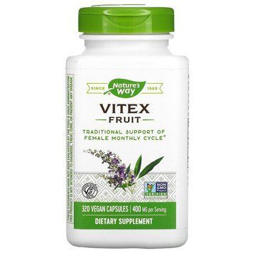 Вітекс, Vitex Fruit, 400 mg, Nature's Way, 320 капсул