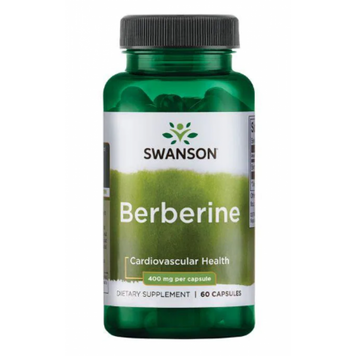 Берберин Swanson Berberine 400mg 60 капсул