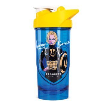Спортивний шейкер Progress Nutrition Shaker Courage Grace 700 мл Blue
