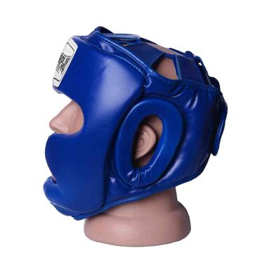 Боксерский шлем тренировочный PowerPlay 3043 cиний S