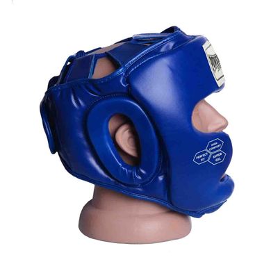 Боксерський шолом тренувальний PowerPlay 3043 S Синій