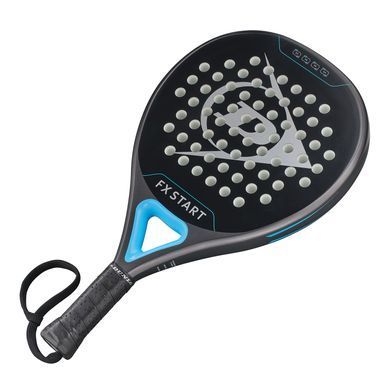Ракетка для паделю DUNLOP FX START GUN METAL/CYAN/METALLIC SILVER