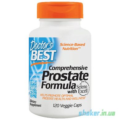 Витамины для мужчин Doctor's BEST Comprehensive Prostate Formula (120 капс) для простаты