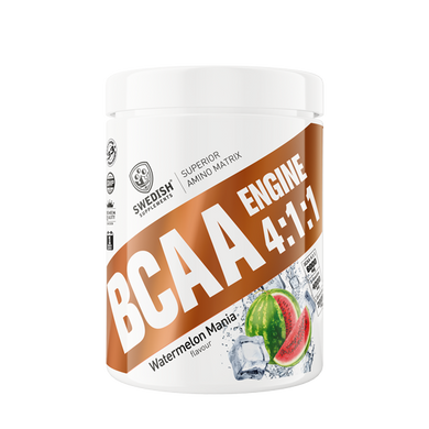 БЦАА Swedish Supplements BCAA Engine 4:1:1 400 грамм watermelon mania
