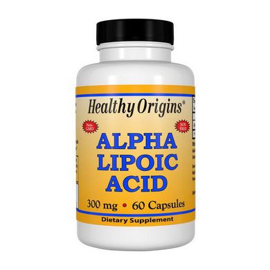 Альфа-ліпоєва кислота Healthy Origins Alpha Lipoic Acid 300 mg 60 капсул