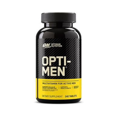Вітаміни для чоловіків Optimum Nutrition Opti-Men 240 таблеток опті мен