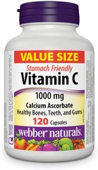 Вітамін C Webber Naturals Vitamin C Ascorbate 1000 mg 120 капсул