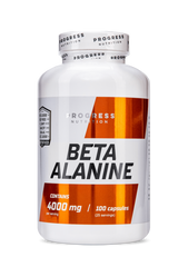 Бета аланин Progress Nutrition Beta Alanine 4000 100 капсул