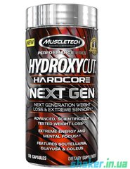 Жироспалювач MuscleTech Hydroxycut Hardcore Next Gen (180 капс)
