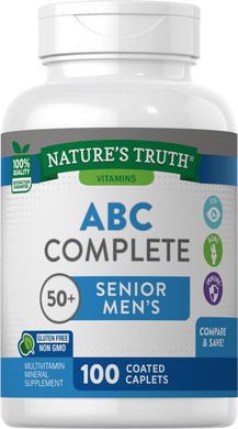 Витамины для мужчин Nature's Truth ABC Complete Senior Men's 50+ 100 каплет