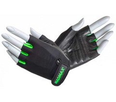 Рукавички для фітнесу Mad Max RAINBOW MFG 251 (розмір L) black / green