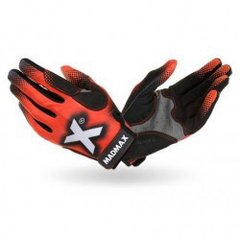 Перчатки для фитнеса Mad Max CROSSFIT MXG 101 (размер XL) черный/серый/красный