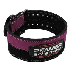 Пояс для пауерліфтингу Power System PS-3850 Strong Femme Black/Pink M