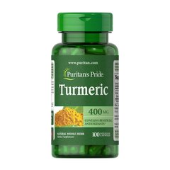 Куркума Puritan's Pride Turmeric 400 mg 100 капсул