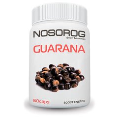 Гуарана екстракт Nosorog Guarana 60 капсул