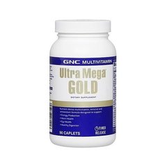 Комплекс витаминов и минералов GNC Ultra Mega Gold 90 капсул