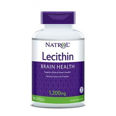 Лецитин Natrol Lecithin 1,200 mg (120 капс) натрол