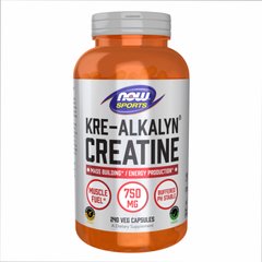 Креалкалин Now Foods Kre-Alkalyn Creatine 750 mg 240 капсул