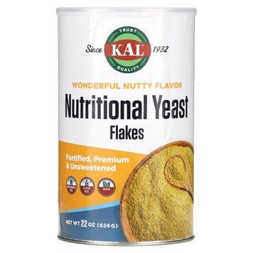 Дрожжи хлопьями несладкие, Yeast Flakes, KAL, 624 г