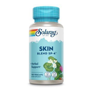 Витамины для кожи Solaray Skin Blend SP-4 100 вег. капсул