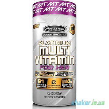 Витамины для женщин MuscleTech Platinum Multi Vitamin For Her (90 таб)
