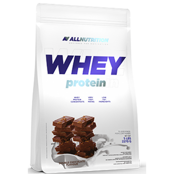 Сывороточный протеин концентрат AllNutrition Whey Protein 2200 г Double Chocolate