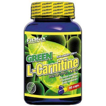 Л-карнітин FitMax Green L-Carnitine 90 капс