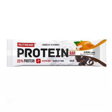 Протеиновый батончик Nutrend Protein Bar 23% 55 г chocolate with real dark chocolate