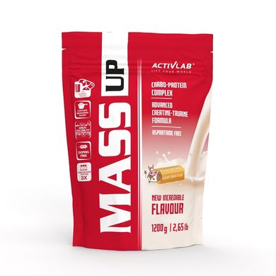 Гейнер для набору маси Mass Up 1200 г luxury cream fudge