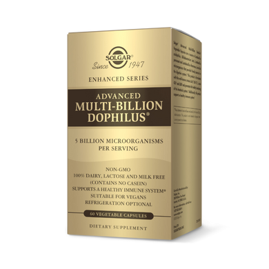 Пробиотики Solgar Advanced Multi-Billion Dophilus 60 капс
