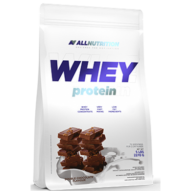 Сывороточный протеин концентрат AllNutrition Whey Protein 2200 г Double Chocolate