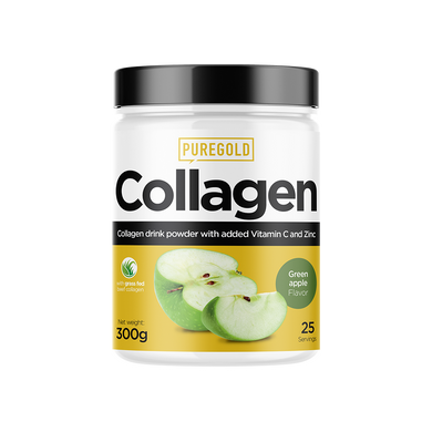 Коллаген PureGold Collagen 300 г Green Apple