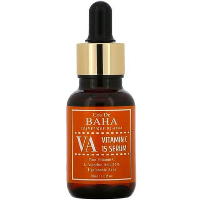 Осветляющая сыворотка с витамином Cos De Baha Vitamin C 15% Ascorbic Acid Serum 30 мл (VA)