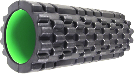 Массажный ролик Power System Fitness Foam Roller PS-4050 Black/Green