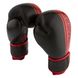 Боксерські рукавиці PowerPlay 3022 Чорно-Червоні [натуральна шкіра] 10 унцій