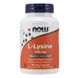 L-Лізин, L-Lysin, Now Foods, 500 мг, 100 вегетаріанських капсул