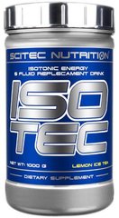 Изотоник Scitec Nutrition IsoTec 1000 г скайтек lemon ice tea