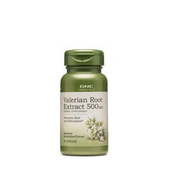 Корінь валеріани екстракт GNC Valerian Root Extract 500 mg 50 капсул