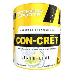 Креатин гідрохлорид ProMera Sports CON-CRET 64 serv 61,4 грам Лимон лайм