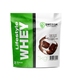 Сывороточный протеин изолят Swedish Supplements Lifestyle Whey 1000 грамм chocolate milkshake