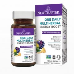 Трави для Підвищення Енергії, MultiHerbal Energy, New Chapter, 30 капсул