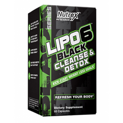 Комплекс для детоксикації організму Nutrex Lipo-6 Black Cleanse Detox 60 капсул