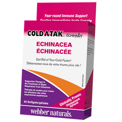 Эхинацея комплекс Webber Naturals Cold-A-Tak Echinacea 60 капсул