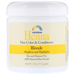 Хна для волосся Білий колір і кондиціонер Rainbow Research Henna 113 г