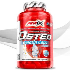 Хондропротектор Amix-Nutrition Osteo Gelatine + MSM 200 капсул