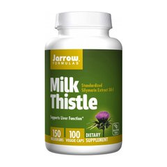 Насіння молочного будяка Екстракт Jarrow Formulas Milk Thistle 150 mg (100 капс)