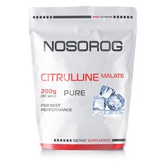 Л-Цитруллин малат NOSOROG Citrulline Malate (200 г) носорог без добавок