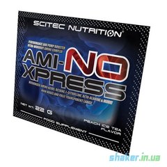 Комплекс аминокислот Scitec Nutrition Ami-NO Xpress 22 г амино икспрес peach ice tea