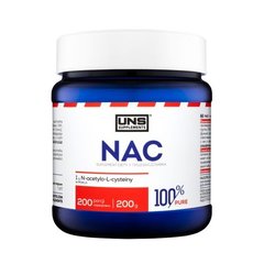 N-ацетилцистеин UNS 100% Pure NAC 200 грамм