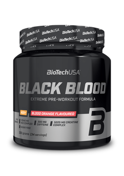 Предтренировочный комплекс BioTech Black Blood NOX+ (340 г) blueberry-lime